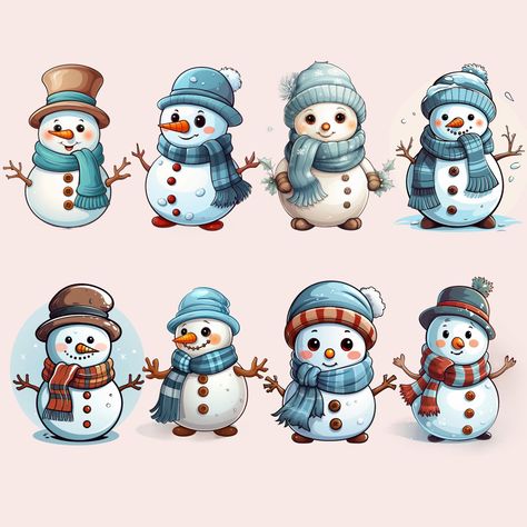 Christmas Clipart PNG Digital Download Cartoon Snowman PNG Snowman Clipart PNG Cute Paper Craft Cute Snowman Christmas Snowman Winter Snow Christmas Snowman Drawing, Snowmen Clipart, Winter Windows, Walmart Christmas, Cartoon Snowman, Printables Ideas, Thema Winter, Snowman Png, Snowman Clipart