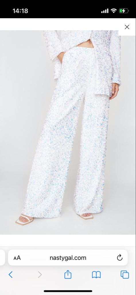 Sequin Wide Leg Pants, Wide Leg Pants White, Sparkly Pants, Black Flares, Striped Flare Pants, Cheetah Print Leggings, Iridescent Sequin, Wide Leg Lounge Pants, Printed Flare Pants