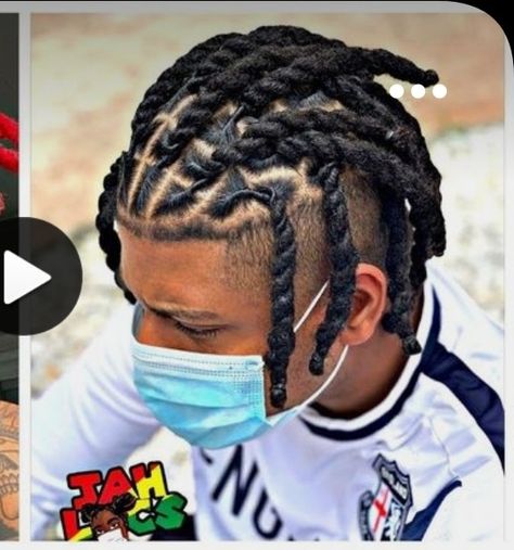 Dreadlock Hairstyles For Beginners, 2 Strand Twist Locs Style Men, Men’s Loc Styles, Dreadlock Styles For Men, Rope Twists, Mens Twists Hairstyles, Boy Braids, Short Dreadlocks Styles, Hair Twists Black