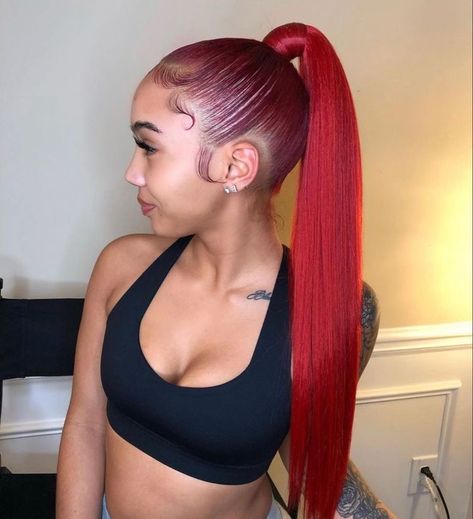 Slick Back Ponytail Hairstyles, Back Ponytail Hairstyles, Slick Back Ponytail, Back Ponytail, Slicked Back Ponytail, Biracial Hair, Black Ponytail Hairstyles, Curly Hair Problems, Slick Back