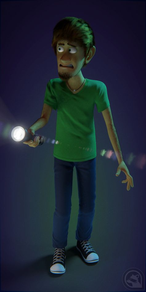 ArtStation - Shaggy Rogers , Samuel Juarez Shaggy Rogers, Scooby Doo, Photoshop, Design