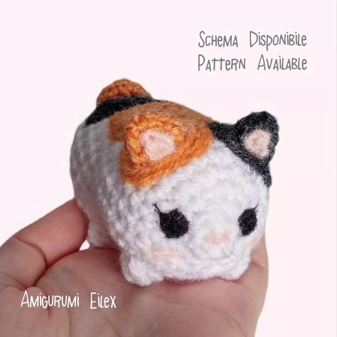 Cat Amigurumi Pattern, Cat Crochet, Cat Amigurumi, Fat Cat, Fat Cats, Crochet Cat, Cat Pattern, Amigurumi Pattern, Make It