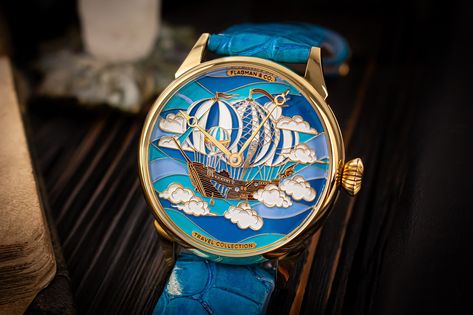 Exclusive new Travel Collection from Flagman. Only 10 models will be available! The watch are created by hand by master jewelers and engravers. Unique watch made in Art Deco style. The vibrant colors of colored enamel jewelry create a unique look. #Marriagewatch #exclusivewatch #wristwatch #handemadewatch #mechanical watch #artdecowatch Custom Watches, Unusual Watches, Art Deco Watch, Handmade Watch, Shop Front Signage, Art Watch, Watch Gift, Shop Front, Unisex Watches