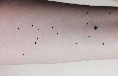 Sirius (Canis Major) ❤️ Canis Major Tattoo, Canis Major, The Dog Star, Sirius Star, Harry Potter Tattoos, Constellation Tattoos, Star Tattoos, Simplistic Tattoos, S Tattoo