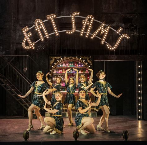 Bugsy Malone Set Design, Tallulah Bugsy Malone, Bugsy Malone Aesthetic, 9 To 5 Musical, 1930s Interior, 20s Theme, Bugsy Malone, Chicago Musical, Alevel Art