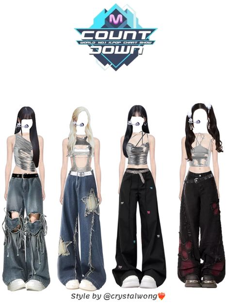 Aespa Core Outfit, Aespa Supernova Outfit, Aespa Outfits Stage, Aespa Concert Outfit, Aespa Outfits, Aespa Performance Outfit, Kpop Outfits Ideas, Aespa Award Show Outfits, Aespa Supernova