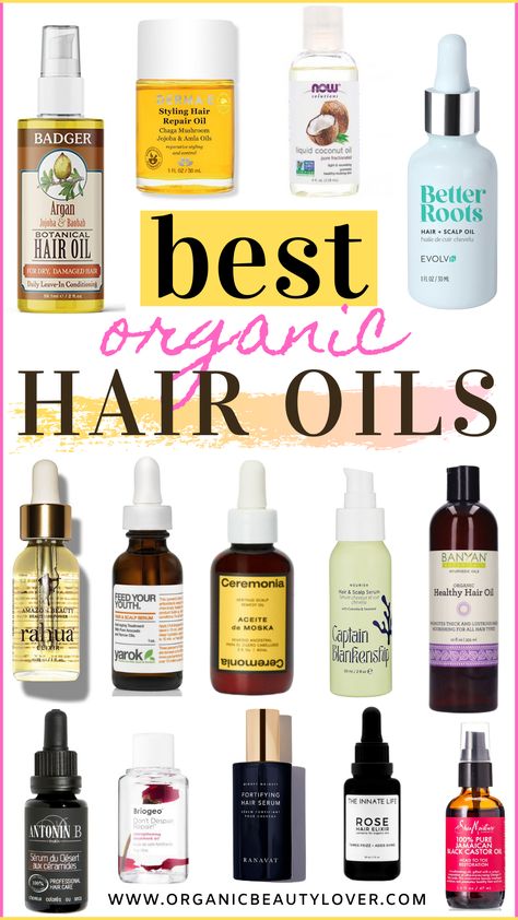 Healthy Hair Oil, Best Hair Oils, Organic Hair Products, Shiny Healthy Hair, Natural Hair Oil, Organic Hair Oil, Liquid Coconut Oil, Natural Hair Routine, Hair Elixir