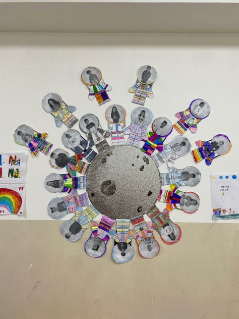 Diy astronauts on the moon classroom decor Diy Classroom Decor, Astronaut On The Moon, Moon Craft, Diy Classroom Decorations, Moon Crafts, Diy Classroom, Grade 6, On The Moon, Craft Diy