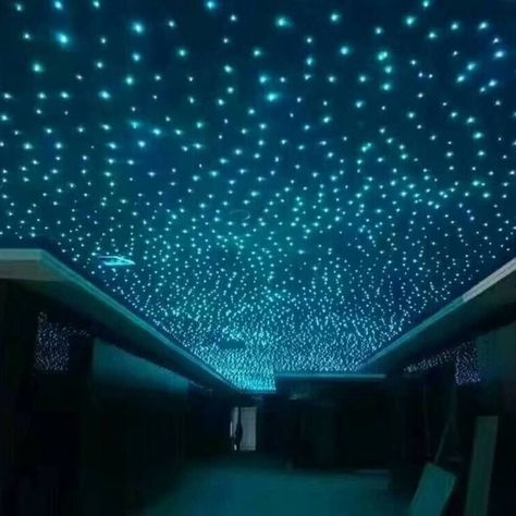 Fiber Optic Star Ceiling, Canopy Ceiling, Fiber Optic Light, Fiber Optic Lighting, Star Ceiling, Fiber Optic, Wall Art Living Room, Bedroom Design, Ceiling