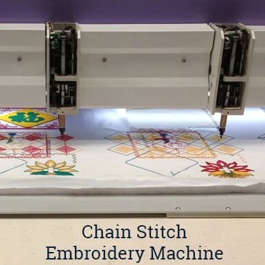 Chain Stitch Embroidery Machine Manufacturers - Leading Suppliers of Chain Stitch Embroidery Machine Chain Stitch Embroidery, Stitch Embroidery, Chain Stitch, Embroidery Machine, Embroidery Stitches, Machine Embroidery, Textiles, Embroidery, Range