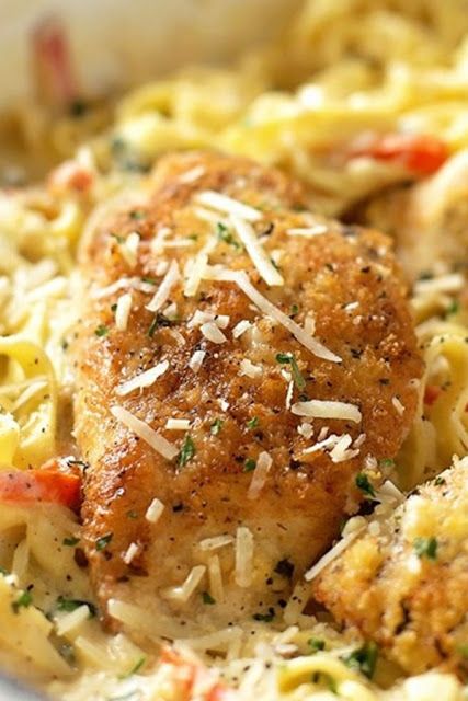 Scampi Rice, Chicken Garlic Parmesan, Chicken Scampi Pasta, Garlic Parmesan Rice, Parmesan Rice, Chicken Scampi, Scampi Pasta, Chicken And Pasta, Chicken Garlic