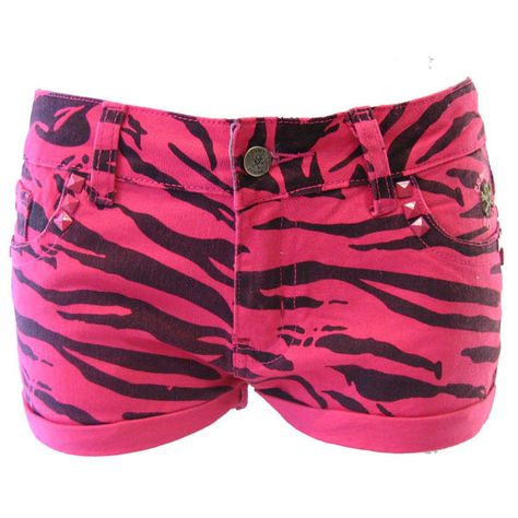 Criminal Damage Zebra Hot Pant Pink Hot Pink Outfit, Emo Clothing, Silly Clothes, Alt Clothes, Catty Noir, Hot Pant, Gothic Emo, Scene Outfits, Scene Fashion