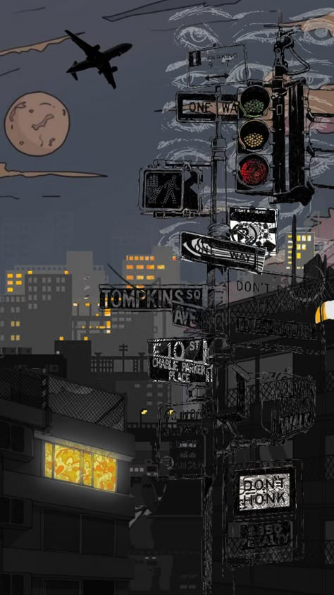 Dark City Wallpaper Night, Wallpers Asthetics, Boys Wallpaper Aesthetic, Anime City Wallpaper, Wallpapers For Boys, Iphone Wallpaper Dark, Shuffle Wallpaper, Whats Wallpaper, Theme Iphone