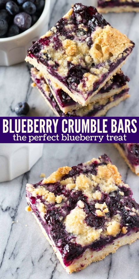 Easy Blueberry Crumble, Blueberry Crumb Bars, Blueberry Crumble Bars, Blueberry Bars, Spring Baking, Breakfast Vegan, Oat Crumble, Blueberry Crumble, Blueberry Desserts