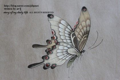 Chinese Butterfly, Nouveau Tattoo, Vintage Tattoo Design, Insect Tattoo, Korean Painting, Japan Tattoo Design, Japan Painting, Butterfly Species, Mid Century Illustration