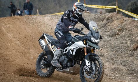 Triumph Grabs Win At The Bassella Enduro Race On A Tiger 900 Rally - ADV Pulse Triumph Tiger 900 Rally Pro, Ricky Carmichael, Tiger 900, Dual Sport Motorcycle, Triumph Tiger, Dual Sport, Full Throttle, Adventure Motorcycling, Dirt Track