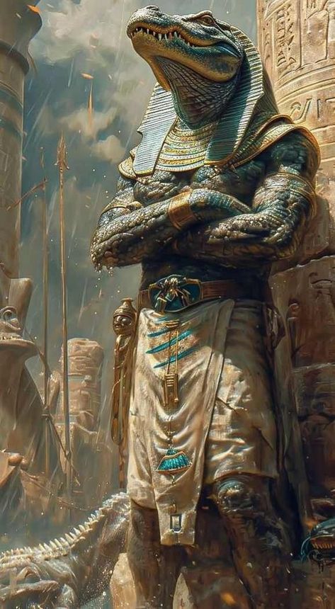 Gods Of Egypt, Ancient Egypt Art, Egypt Art, Egyptian Mythology, Alien Concept Art, Ancient Egyptian Art, Egyptian Goddess, Black Artwork, Ancient Aliens