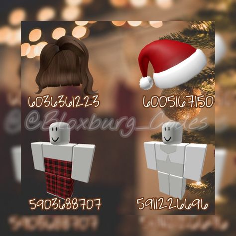 Best Winter Outfits Roblox Codes Ideas: Dress to Impress in the Chilly Season Berry Ave Christmas Codes, Aesthetic Christmas Outfits, Code Brookhaven, Cozy Christmas Outfit, Brookhaven Codes, Code Roblox, Xmas Outfit, Bloxburg Codes, Roblox Clothes