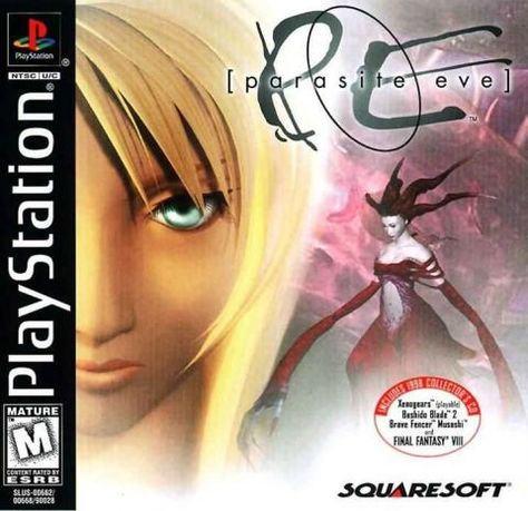 Parasite Eve Legend Of Mana, Parasite Eve, Eve Game, Chrono Trigger, Resident Evil 2, Playstation 1, Video Game Genre, Playstation Games, Final Fantasy Vii