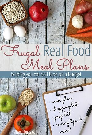 Frugal Real Food Meal Plans Frugal Meal Plan For Two, Frugal Meal Planning Families, Homemade Foods To Save Money, Frugal Meal Planner, Happy Money Saver Freezer Meals, Whole Foods Meal Plan, Real Food Meal Plan, Homemade Sweetened Condensed Milk, Working Person