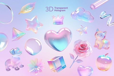 Zodiac Packaging, Crown Butterfly, Hologram Colors, Star 3d, Holographic Background, Holography, Illustrator Design Tutorial, Typography Layout, Creative Instagram Stories