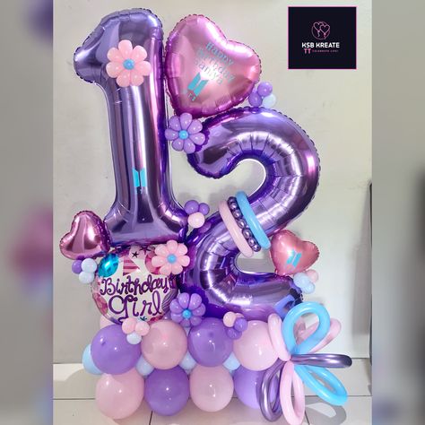 Purple Balloon Bouquet, Birthday Outfit For Teens, Purple Balloon, Butterfly Balloons, Balloon Display, Birthday Bouquet, Purple Balloons, Purple Birthday, Birthday Balloon Decorations