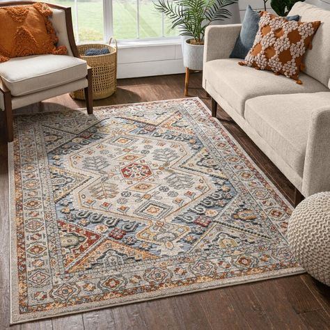 Monsoon Photoshoot, Affordable Area Rugs, Living Room Orange, Bohemian Eclectic, Living Room Area, Well Woven, Printed Carpet, Boho Area Rug, Bedroom Area Rug