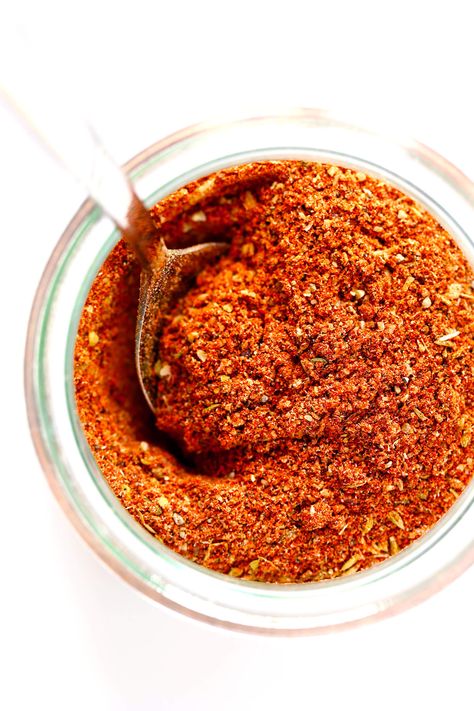 The best homemade Cajun Seasoning recipe! It only takes about 5 minutes to make, and tastes great on everything from chicken to shrimp, veggies to tofu, every kind of potato and more. Use it in a soup, stir-fry, pasta, kabob, dip, crackers, sheet pan dinner - you name it! It's the bold, zesty, spicy blend that kicks any dish up a delicious notch. | Gimme Some Oven #cajun #seasoning #spice #blend #spicy #glutenfree #homemade Cajun Seasoning Recipe, Homemade Cajun Seasoning, Gimme Some Oven, Rub Recipes, Homemade Spices, Homemade Seasonings, Cajun Seasoning, Seasoning Recipes, Seasoning Mixes