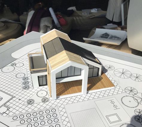 Architecture Student Project, Maquette Architecture, Eksterior Modern, Concept Models Architecture, Architecture Portfolio Design, Interior Architecture Drawing, Siluete Umane, Architecture Design Sketch, Architecture Design Drawing