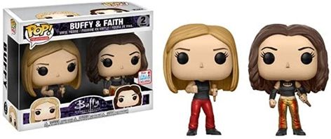 Buffy And Faith, Buffy Faith, Pop Television, Pop Dolls, Funko Pop Figures, Pop Figures, Buffy The Vampire, Funko Pop Vinyl, Buffy The Vampire Slayer