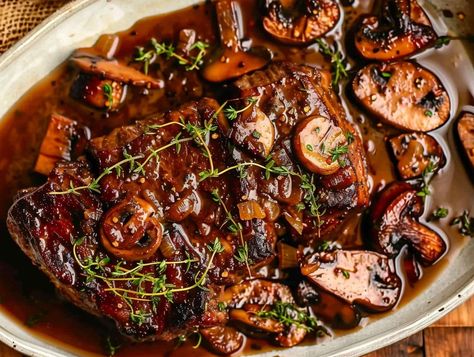 London Broil With Mushroom And Wine Sauce | Recipes London Broil Sauce Recipes, Crock Pot London Broil Recipes, Recipes For London Broil, Slow Cooker London Broil Recipes, London Broil Instant Pot, London Broil Recipes Crock Pot, London Broil Crock Pot Recipe, Wine Sauce Recipes, London Broil Recipes