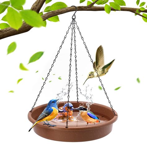 Bird Water Feeder, Bath Top, Solar Water Feature, Solar Bird Bath, Hanging Bird Bath, Bird Bath Bowl, Water Fountain Pumps, Bird Water, Bird Feeding Station