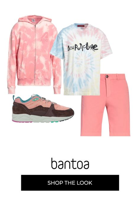 Sudadera con capucha hombre rosa cuello con capucha de manga larga con cremallera algodón Autry, Sneakers hombre rosa con diseños efecto ante planos de punta redonda Karhu, Bermudas hombre rosa cintura baja con botones Rrd, Camiseta hombre blanco con diseños de manga corta algodón Acupuncture Composición del outfit:man | Clothing | Sweatshirts | Hoodies ACUPUNCTURE, man | Clothing | Sweatshirts | Hoodies RRD, man | Clothing | Sweatshirts | Hoodi... Autry Sneakers, Outfit Hombre, Outfits Hombre, Man Clothing, Acupuncture, Sweatshirts, Sneakers