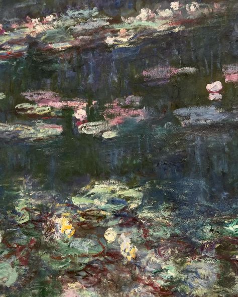 🪷𓇼🐚☾☼🦪 Painting Impressionism, Monet Art, Water Lilies, Claude Monet, Blue Water, Impressionism, Painter, Iphone Wallpaper, Art Painting