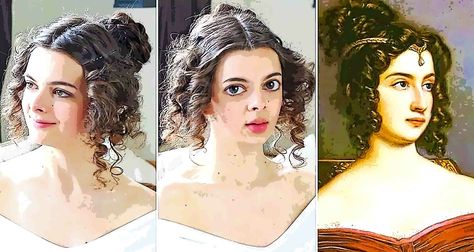 Victorian Hairstyles Updo, 1800s Hair, Victorian Hair, Victorian Hairstyles, The Victorian Era, Hairstyles Curly, Hair Updo, Latest Hairstyles, Curly Hairstyle