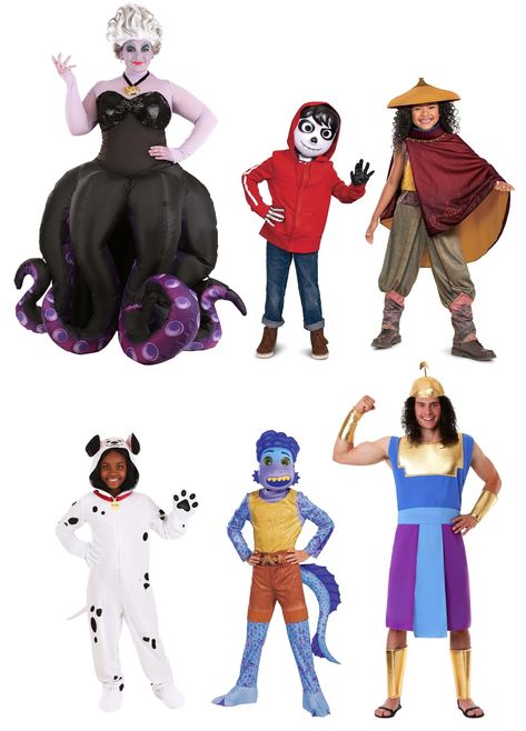 Halloween Costume Ideas for Groups of 6 [Costume Guide] - HalloweenCostumes.com Blog Group Of 4 Costumes, Disney Group Costumes, Custome Ideas, Office Halloween Costumes, Costume Guide, Princess Halloween Costume, Halloween Disney, 4 Girls, Photography Backgrounds