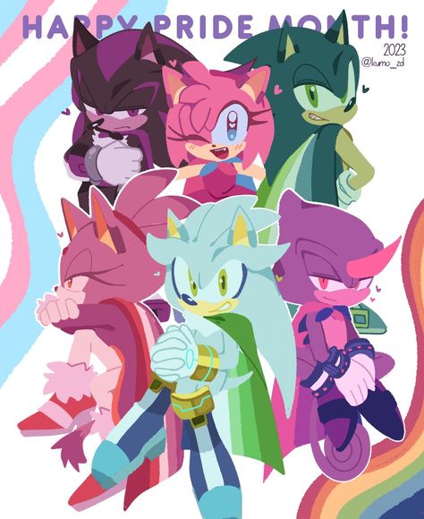 Sonic The Movie, Sonic Heroes, Sonic Fan Characters, Voltron Klance, Hedgehog Art, Poster Ads, Sonic And Shadow, Sonic Fan Art, Colorful Heart