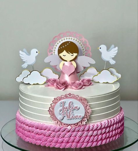 Baptism Girl, Cake Designs, Diaper Cake, Cake Toppers, Baby Shower, Cake, Birthday