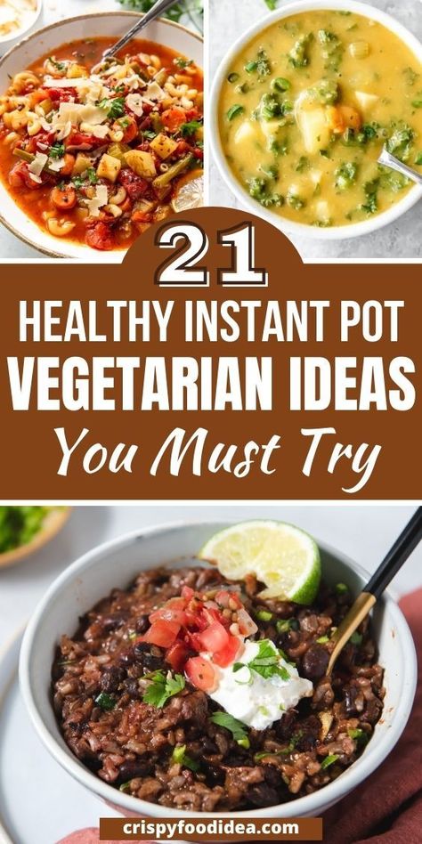 Vegetarian Instant Pot Meals, Instant Pot Vegetarian Recipes, Vegetarian Instant Pot Recipes, Recipes For Meal Prep, Summer Vegetarian Recipes, Instant Pot Freezer, Instant Pot Freezer Meals, Instant Pot Recipes Vegetarian, Vegetarian Instant Pot