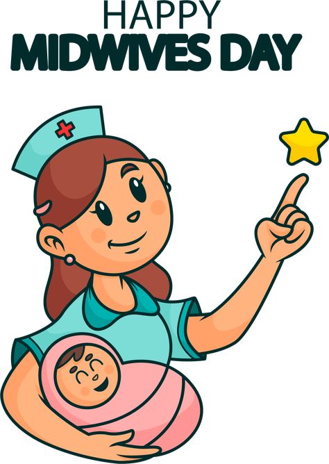 International Day Of The Midwife, Midwife Day, International Midwives Day, Midwives Day, Health Campaign, Doctor Cake, Nurses Day, Community Helpers, Nursing Notes