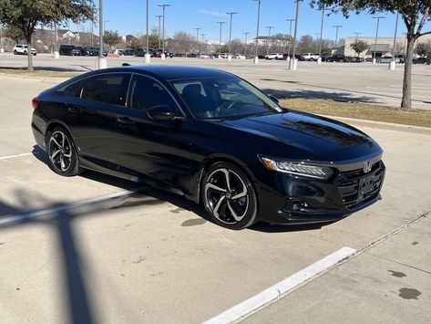 honda accord sport Blacked Out Honda Accord, Honda Accord Sport Black, Honda Accord Rims, 2022 Honda Accord Sport, Honda Aesthetic, 2021 Honda Accord Sport, 2019 Honda Accord Sport, Black Honda Accord, Black Honda Civic