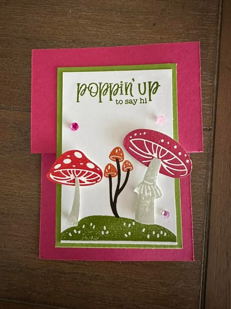 Mushroom Cards, Outdoor Porch Christmas Decor, Christmas Decor Ideas Outdoor Porch, Christmas Decor Ideas For Apartments, Decor Ideas For Apartments, Christmas Decor Idea, Christmas Decor Ideas 2023, Home Christmas Decor, Stampin Up Stamps