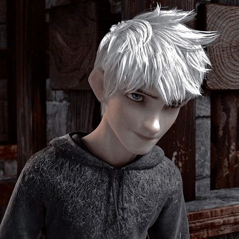 Jack Frost Icon, Jack Frost, Hair, Blue, White