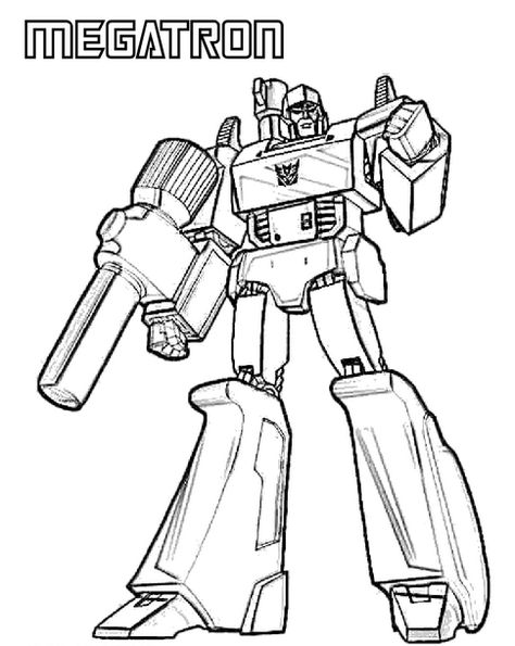 Print coloring page and book, Transformers Megatron Coloring Page for kids of all ages. Updated on Saturday, March 21st, 2015. Mech X4, Ironhide Transformers, Transformers Coloring, Transformers Coloring Pages, Transformers Megatron, Boy Coloring, Free Coloring Sheets, Cars Coloring Pages, Coloring Pages For Boys