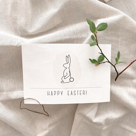 #easter #aesthetic #boho #diy #cards #minimalist #scandinavian Easter Card Aesthetic, Happy Easter Aesthetic, Easter Minimalist, Vision Journal, Easter Aesthetic, Aesthetic Boho, Thank You Card Design, Happy Easter Card, Minimalist Cards