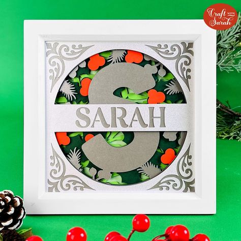 Christmas Craft Countdown 2024 - Craft with Sarah Free Christmas Crafts, Nativity Star, Stepper Cards, Winter Foliage, Shadow Box Svg, Stitching Cards, Iris Folding, Christmas Monogram, Card Making Crafts