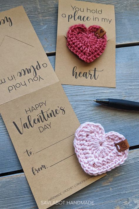 ​​Tiny HEART SCRUNCHIES Tags Faux Suede Product Labels for - Etsy Crochet Corner Bookmark, Bookmarks Ideas, Valentines Bookmarks, Heart Bookmark, Corner Bookmark, Bookmark Card, Crochet Heart Pattern, Crochet Stitches Guide, Valentine Activities