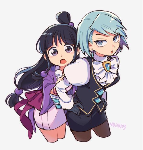 maya fey x franziska von karma | ace attorney Von Karma, Apollo Justice, Your Honor, Professor Layton, Phoenix Wright, Ace Attorney, Anime Fanart, Favorite Character, Character Design