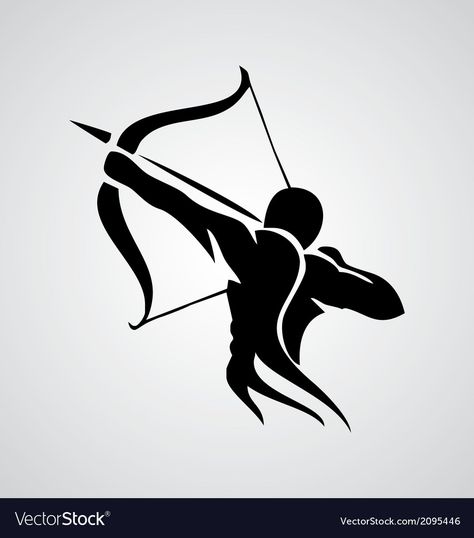 Tribal Sagittarius Royalty Free Vector Image - VectorStock Sagitarius Tattoo Ideas Sagittarius Men, Sagaterious Tattoos, Jay Aadivasi Photo, Aadivasi Name Logo, Sagittarius Design, Archery Tattoo, Sagittarius Tattoo Designs, Sagittarius Symbol, Small Star Tattoos