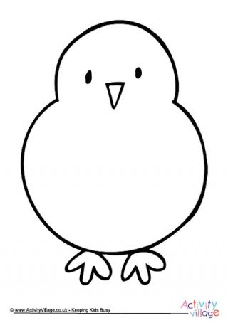 Chick Template Free Printable, Easter Chicken Drawing, How To Draw A Chicken, Chick Illustration, Spring Templates, Farm Activities Preschool, Chicken Drawing, Cute Christmas Cookies, Easter Templates